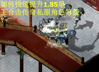 如何快速提升1.85星王合击传奇私服角色等级？