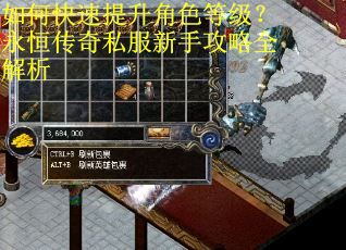 如何快速提升角色等级？永恒传奇私服新手攻略全解析