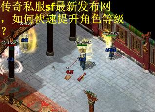 传奇私服sf最新发布网，如何快速提升角色等级？