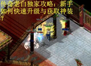 传奇老白独家攻略：新手如何快速升级与获取神装？